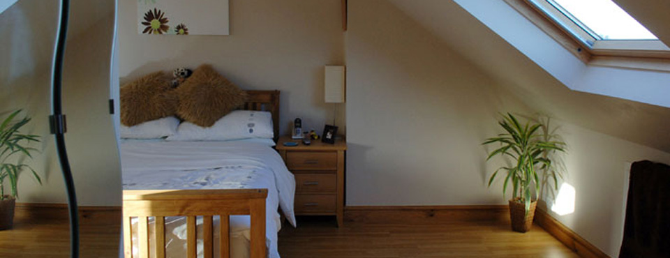 Loft conversion bedroom